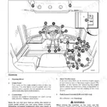 JCB 3170, 3190, 3220, 3170 Plus, 3190 Plus, 3220 Plus cab layout and operator controls diagram.