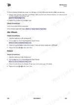 jcb-js115-to-js235-excavator-operator-manual-9821-9950-specs-247.webp JCB JS115-JS235 maintenance manual: track, idler wheel, and roller inspection procedures and condition checks.