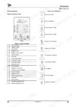 jcb-js115-to-js330-tracked-excavator-operator-manual-9801-8960-9-procedures-25.webp JCB JS115-JS330 manual: Lubrication chart, location identifier table, and maintenance icon definitions for service.