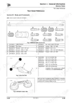 jcb-js115-to-js360-excavator-service-manual-9803-9880-3-exploded-view-23.webp JCB JS115-JS360 service manual: Slide hammer kit, rivet nut tool, and glass lifter tool detail reference diagrams.