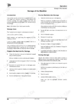 jcb-js120-tracked-excavator-operator-manual-9821-2100-maintenance-93.webp JCB JS120 operator manual page detailing machine storage procedures, preparation, and maintenance during storage.