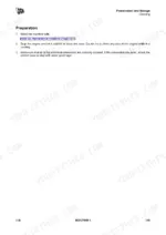 jcb-js140-js205-js215-excavator-operator-manual-9831-7950-maintenance-130.webp JCB JS140, JS205, JS215 service manual page showing preparation steps for machine cleaning and storage.
