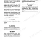 JCB JS200-JS260, JS200, JS220, JS235, JS240, JS260 maintenance manual page covering battery safety and handling procedures.