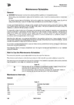jcb-js300-js330-js370-excavator-operator-manual-9831-1100-maintenance-192.webp JCB JS300, JS330, JS370 maintenance schedule instructions, service task symbols, and hourly to calendar interval table.