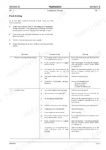 jcb-js70-excavator-service-manual-9803-6020-troubleshooting-163-2.webp JCB JS70, Isuzu 4JB1 PAA-04 hydraulic pump troubleshooting table for noise and flow faults.