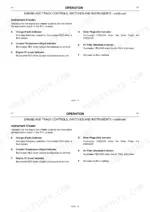 JCB Micro, Micro Plus, JCB Micro Excavator instrument cluster indicator light descriptions and operation guide.