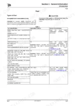 jcb-midi-to-loader-backhoe-loader-service-manual-9803-9400-08-specs-12.webp JCB Midi CX Backhoe Loader fuel specification table listing acceptable and unacceptable fuel types and requirements.