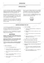 jcb-robot-to-1110hf-skid-steer-loader-operator-manual-operations-15.webp JCB Robot 190, 190HF, 1110, 1110HF operation manual page covering pre-operation safety checks and machine inspection procedures.