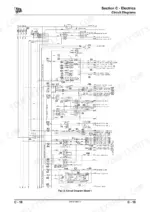 jcb-robot-to-180-skid-steer-loader-service-manual-9803-9450-1-wiring-151.webp JCB Robot 160, 170, 180, Robot 160HF, 170HF, 180HF, 180T, 180T HF electrical circuit diagram sheet 1 for machine systems.