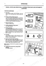 jcb-robot-to-h-f-skid-steer-loader-operator-manual-9801-4100-operations-23.webp JCB ROBOT 150, 165, 165 H/F operation manual showing direction indicator, operating symbols, and hydraulic switches.