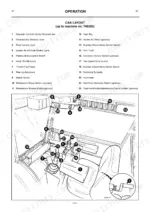 jcb-robot-to-hf-skid-steer-loader-operator-manual-9801-4130-controls-23.webp JCB Robot 185, 185 H/F, 1105, 1105 HF cab layout diagram showing operator controls and switches.