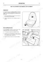 jcb-robot-to-hf-skid-steer-loader-operator-manual-9801-4130-operations-21.webp JCB Robot 185, 185 H/F, 1105, 1105 HF operator seat adjustment and removal procedure diagrams.