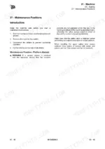 jcb-s1530e-to-s4550e-mobile-elevating-work-platform-service-manual-9813-8200-3-procedures-16.webp JCB S1530E, S1930E, S2032E, S2046E, S2632E, S2646E, S3246E, S4046E, S4550E maintenance positions and safety procedures page.