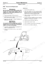jcb-tlt25-to-4x4-teletruk-service-manual-9803-3400-issue-16-procedures-42.webp JCB TLT25, 2.0T, 2.5T, 3.0T, 3.5T, 3.0D HL, 3.0D 4x4, 3.5D 4x4, Teletruk hydraulic filter removal and replacement procedure.