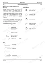 jcb-tm200-tm270-tm300-wheeled-loader-service-manual-9803-4225-hydraulic-217.webp JCB TM200, TM270, TM300 hydraulic schematic symbols guide for pumps, motors, rams, and flow control components.