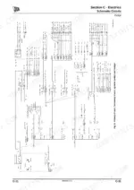 jcb-tm310-to-tm320-telescopic-handlers-service-manual-9803-9520-9-wiring-247.webp JCB TM310, TM310S, TM310WM, TM320 electrical schematic showing primary fuses, secondary fuses, ignition switch, and relays.