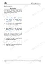 jcb-vm-to-200d-pd-vibratory-single-drum-roller-operator-manual-9821-0250-error-codes-135.webp JCB VM 46D/PD-200D/PD maintenance manual page detailing the step-by-step procedure for changing the engine coolant.