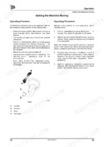 jcb-vmp-8-vibrating-plate-operator-manual-332-a4353-operations-23-1.webp JCB VMP 8, 8 Vibrating Plate operation manual page showing machine movement procedures and speed control diagram.