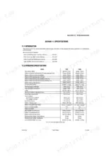 jlg-t350-t500j-aerial-platform-troubleshooting-manual-3121203-specs-218.webp JLG T350, T500J operating specifications table including load capacity, reach, pressure, and electrical system data.