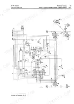 john-deere-2130-tractor-tractor-technical-manual-tm-4272-wiring-143.webp John Deere 2130 Tractor Bilux lighting system wiring diagram for earlier tractor models showing electrical components.