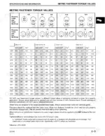 john-deere-240-250-skid-steer-technical-manual-tm1747-torque-15.webp John Deere 240, 250 metric fastener torque values table for bolt property classes 4.8, 8.8, 9.8, 10.9, and 12.9.