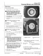 john-deere-250d-300d-articulated-dump-truck-repair-manual-tm2116-procedures-21-1.webp John Deere 250D, 300D wheel removal and installation procedure with torque specifications and safety warnings.
