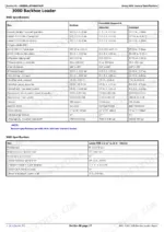 john-deere-300d-310d-315d-backhoe-loaders-repair-manual-tm1497-specs-24.webp John Deere 300D, 310D, 315D backhoe loader general specifications table including reach, digging depth, and loader dimensions.