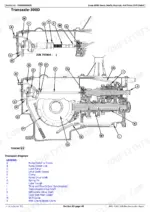 john-deere-300d-310d-315d-backhoe-loaders-repair-manual-tm1497-system-diagram-255.webp John Deere 300D, 310D, 315D transaxle system diagram showing gears, shafts, and lube pump components with legend.