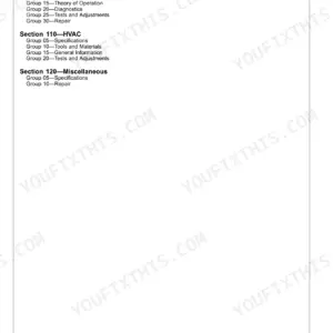 John Deere 3033R, 3046R Diagnostic and Repair Manual - Page 1