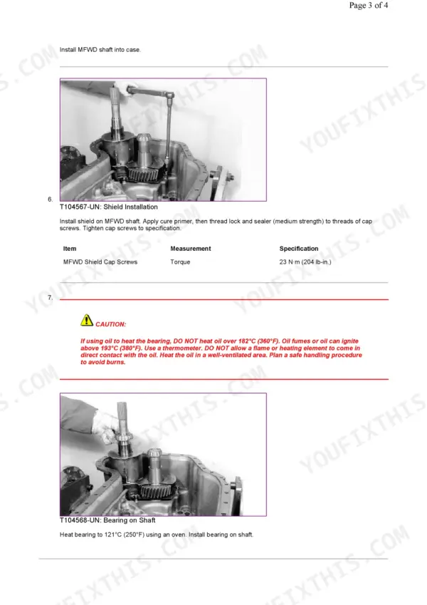 John Deere 310SG, 315SG Repair - Page 3