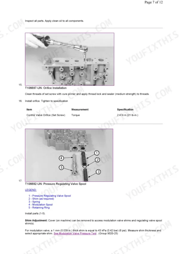 John Deere 310SG, 315SG Repair - Page 4