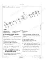 john-deere-317-320-ct322-skid-steer-loader-compact-track-loader-technical-manual-tm2152-exploded-view-36.webp John Deere 317, 320, CT322 exploded view diagram and disassembly procedure for the track roller system.