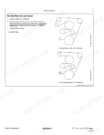 john-deere-317-320-ct322-skid-steer-loader-compact-track-loader-technical-manual-tm2152-system-diagram-136.webp John Deere 317, 320, CT322 fan belt removal, installation procedure, and belt routing diagrams with and without AC.