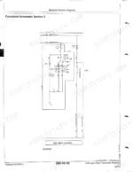 john-deere-3200-3400-telescopic-handlers-technical-manual-tm4626-wiring-417.webp John Deere 3200, 3400 electrical schematic showing seat control, height switch, and bleed valve circuits.