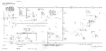 John Deere 35D, 50D Excavator functional wiring schematic for starting, charging, and fuel shutoff circuits.