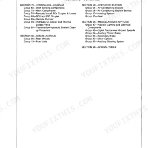 John Deere 4050, 4250, 4450 Repair - Page 1