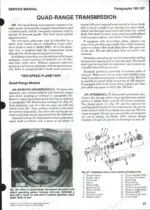 john-deere-4055-to-4955-tractor-shop-manual-jd-60-wiring-88.webp John Deere 4055, 4255, 4455, 4555, 4755, 4955 Quad-Range transmission planetary unit removal, overhaul, and exploded view.