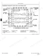 john-deere-444j-to-loader-loader-repair-manual-tm2136-hydraulic-126.webp John Deere 444J, 544J, 624J Loader transmission hydraulic control valve cross section diagram with solenoid identification.