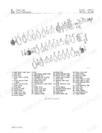 john-deere-450c-crawler-technical-manual-tm1102-exploded-view-214.webp John Deere 450C Crawler, 6405-6415 Bulldozer Series exploded view of H-L-R transmission clutches and components.