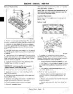 john-deere-4510-4610-4710-compact-utility-tractors-technical-manual-tm1986-exploded-view-60.webp John Deere 4510, 4610, 4710 diesel engine cylinder head disassembly, valve repair, and flatness inspection procedures.