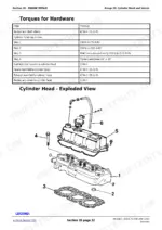 john-deere-5038d-to-5204-tractors-technical-manual-tm2041-exploded-view-108.webp John Deere 5038D, 5103, 5103E, 5103S, 5104, 5203, 5204 cylinder head torque specs table and exploded view diagram.