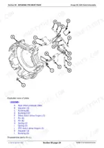 john-deere-5055e-to-5090e-tractors-repair-manual-tm801719-exploded-view-103.webp John Deere 5055E, 5065E, 5075E, 5078E, 5085E, 5090E exploded view diagram of LUK clutch assembly and pressure plate parts.