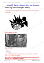 john-deere-5055e-to-5090e-tractors-repair-manual-tm801719-procedures-42.webp John Deere 5055E, 5065E, 5075E, 5078E, 5085E, 5090E battery removal and installation safety and handling procedures.