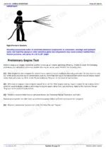 john-deere-5070m-to-5100m-tractors-repair-manual-tm402019-procedures-53.webp John Deere 5070M, 5080M, 5090M, 5100M manual page showing high-pressure washer safety warnings and preliminary engine test procedures.