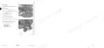 john-deere-5105-5205-tractors-technical-manual-tm1792-procedures-64-3.webp John Deere 5105, 5205 engine removal procedure, showing hydraulic steering hose and bracket disconnection steps.