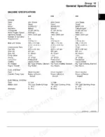john-deere-5200-to-5500-tractors-technical-manual-tm1520-specs-21.webp John Deere 5200, 5300, 5400 engine, fuel, and electrical system technical specifications table.