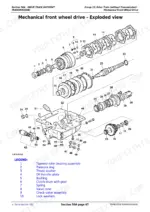 john-deere-6105m-to-6140m-tractors-european-edition-repair-manual-tm405819-exploded-view-372.webp John Deere 6105M, 6115M, 6125M, 6130M, 6140M, 6 Series Tractors: Exploded view of mechanical front wheel drive assembly.
