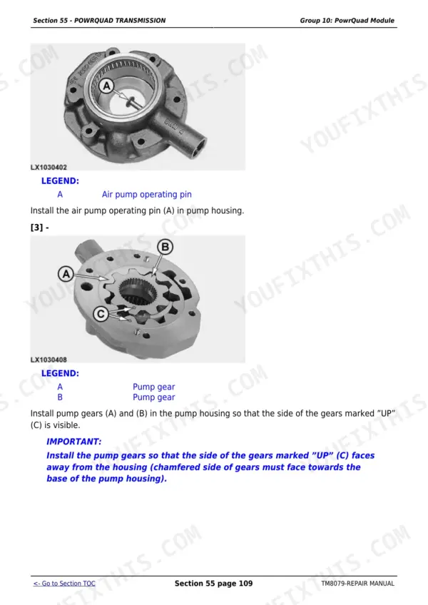 John Deere 6230, 6330, 6430 Repair - Page 4