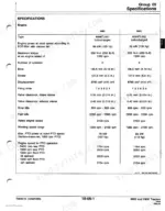 john-deere-6800-6900-tractors-technical-manual-tm4516-specs-19.webp John Deere 6800, 6900 engine specifications table including power, torque, valve clearance, and PTO speeds.