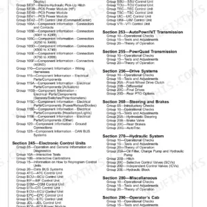 John Deere 7130, 7230, 7330, 7430, 7530 Diagnostic - Page 1